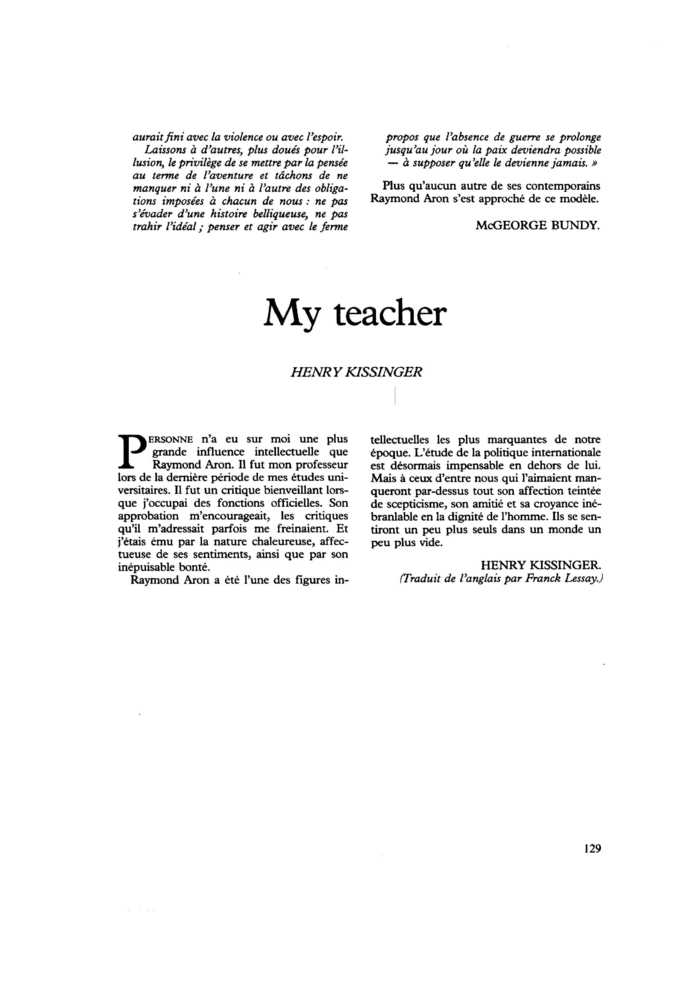 My teacher
 – page 1
