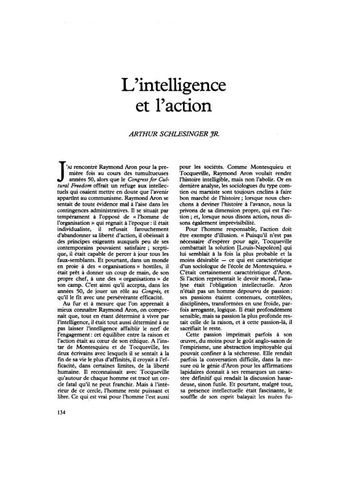 L’intelligence et l’action
 – page 1