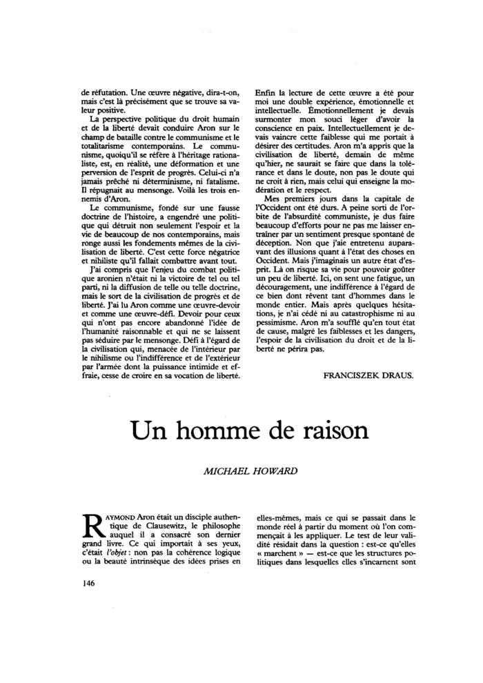 Un homme de raison
 – page 1