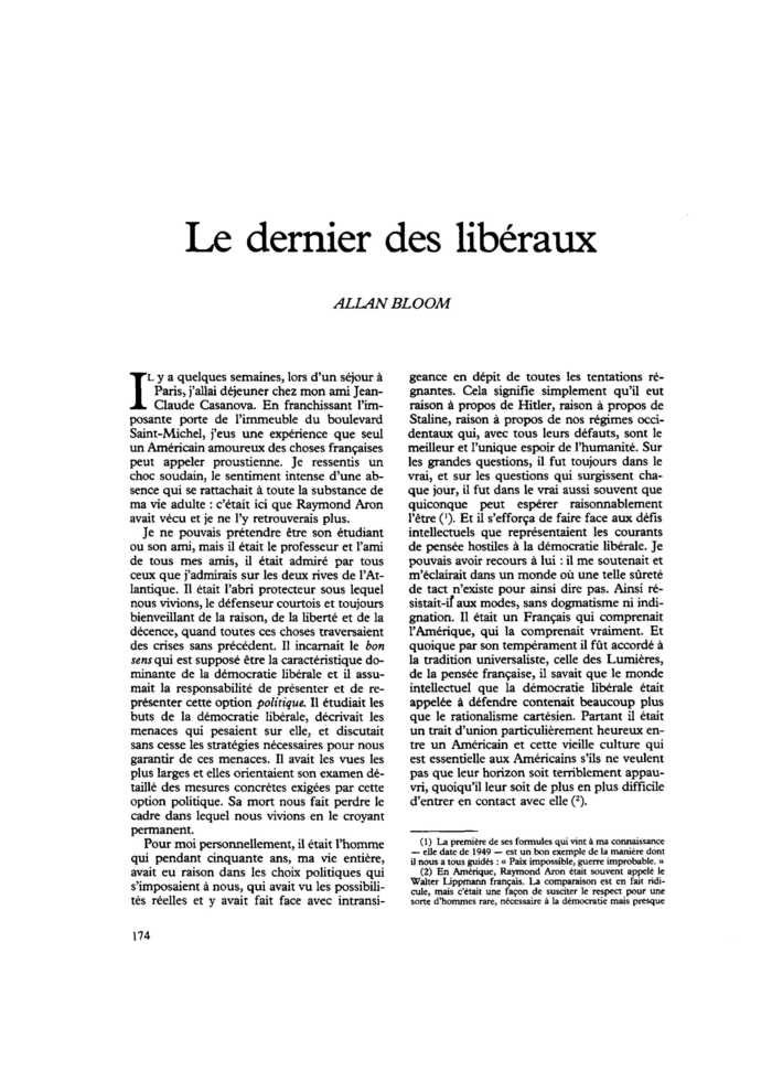 Le dernier des libéraux
 – page 1