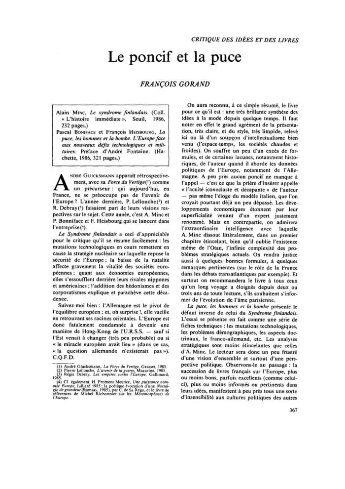 Le poncif et la puce
 – page 1