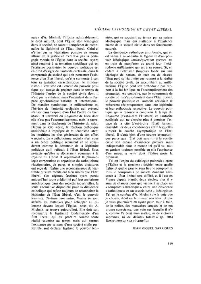 L&rsquo;Église catholique et l&rsquo;État libéral
 – page 9