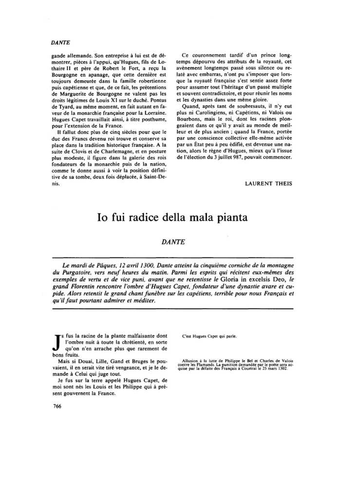 Io fui radice della mala pianta
 – page 1