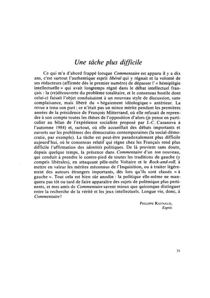 Une tâche plus difficile
 – page 1