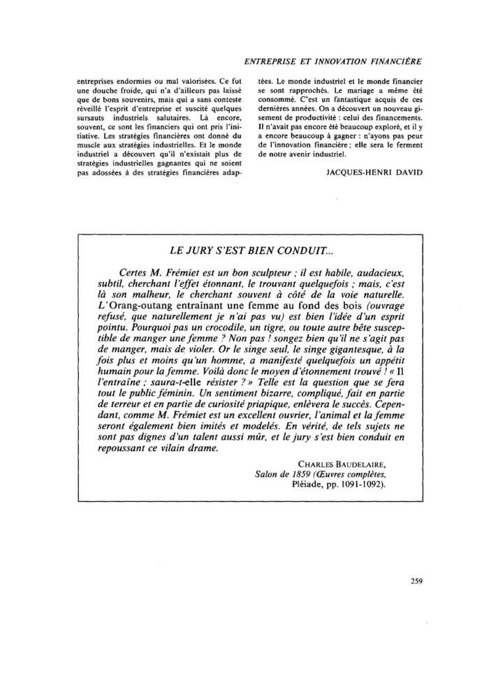 LE JURY S’EST BIEN CONDUIT
 – page 1