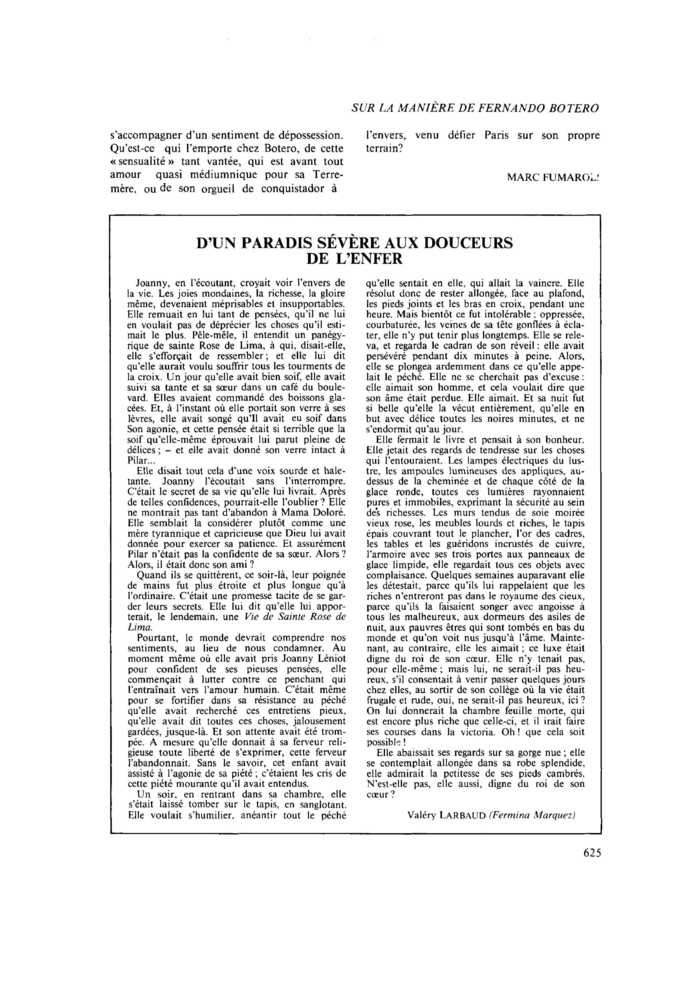 Régis Debray, peintre de mœurs et militant
 – page 1