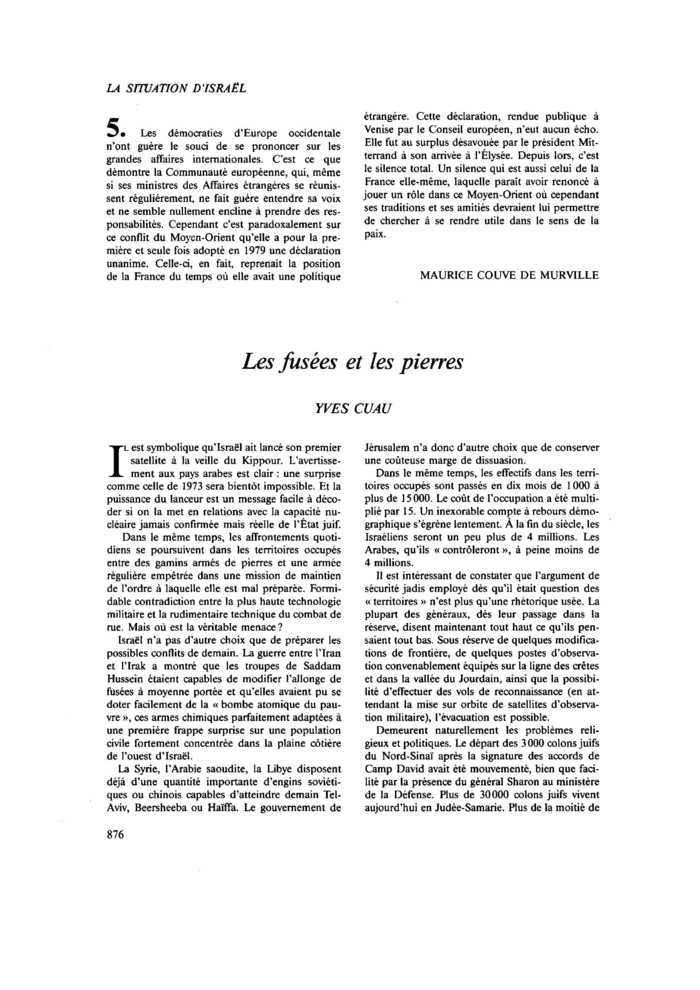 Les fusées et les pierres
 – page 1