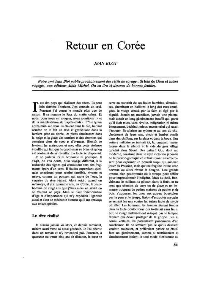 Retour en Corée
 – page 1