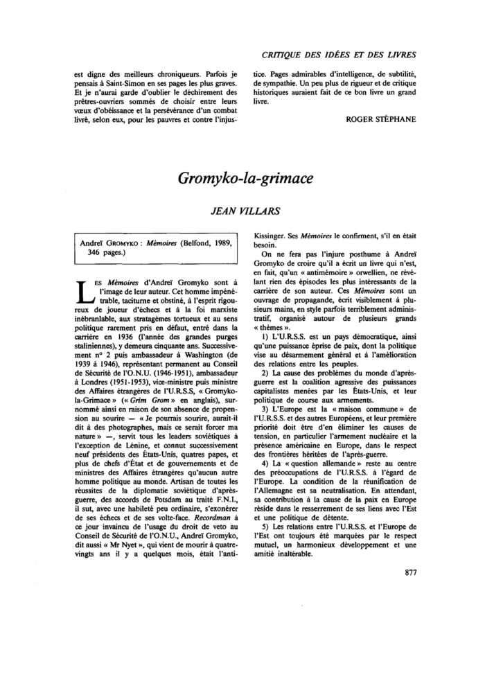 Gromyko-la-grimace
 – page 1