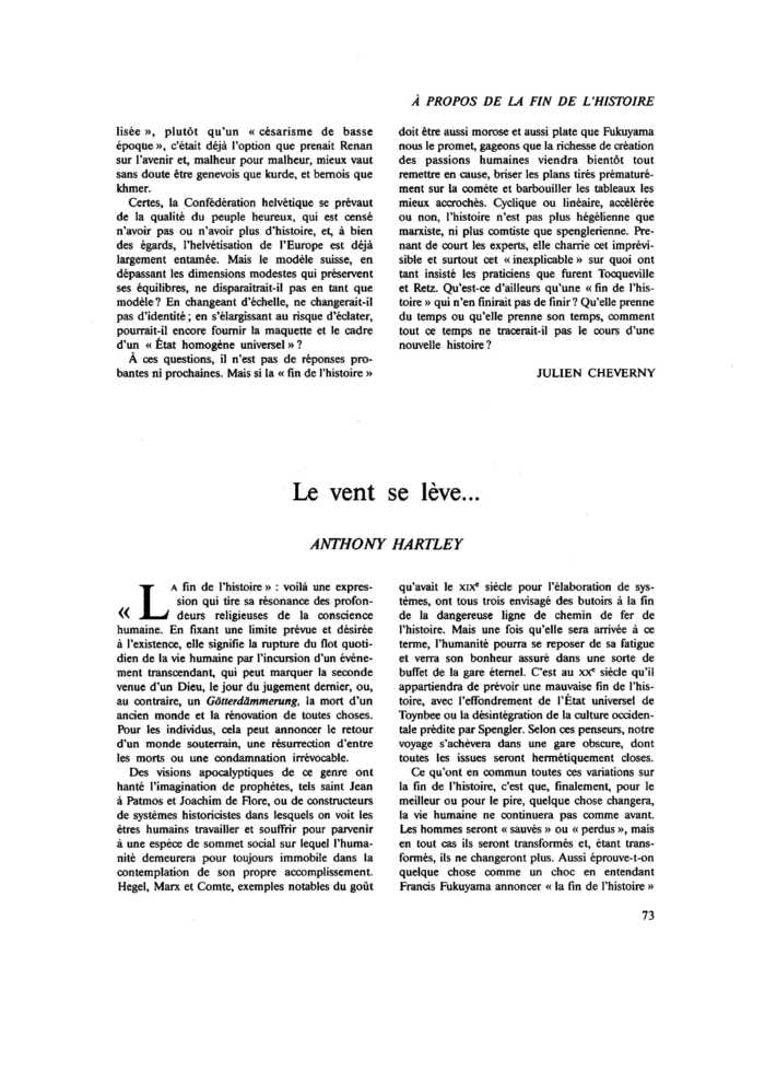Le vent se lève…
 – page 1