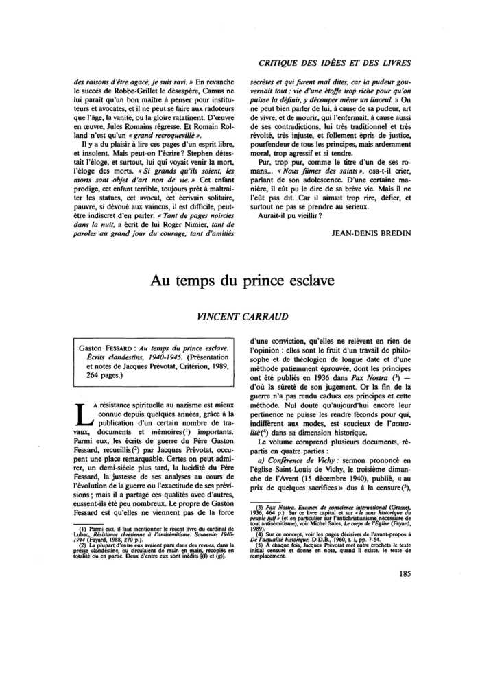 Au temps du prince esclave
 – page 1