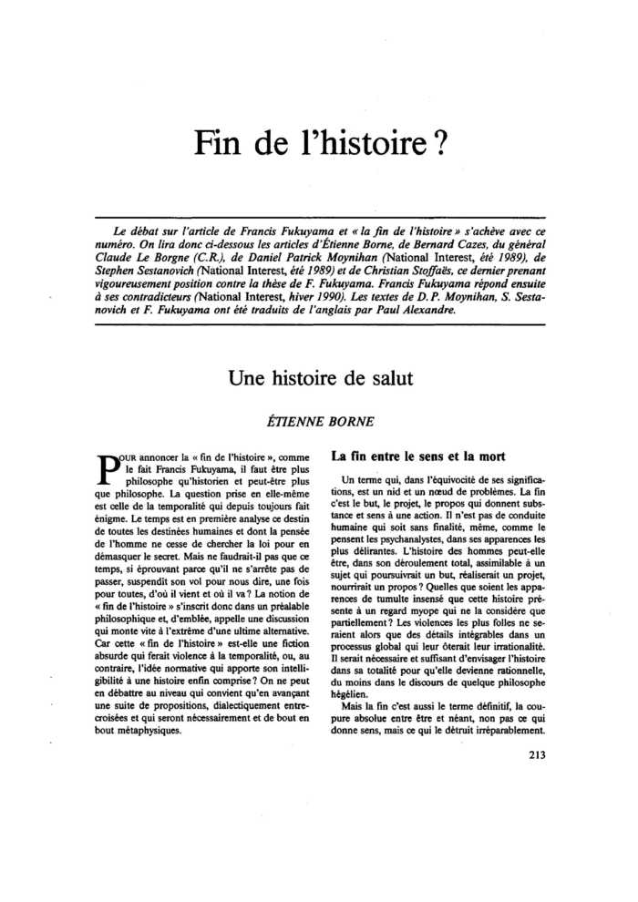 Une histoire de salut
 – page 1