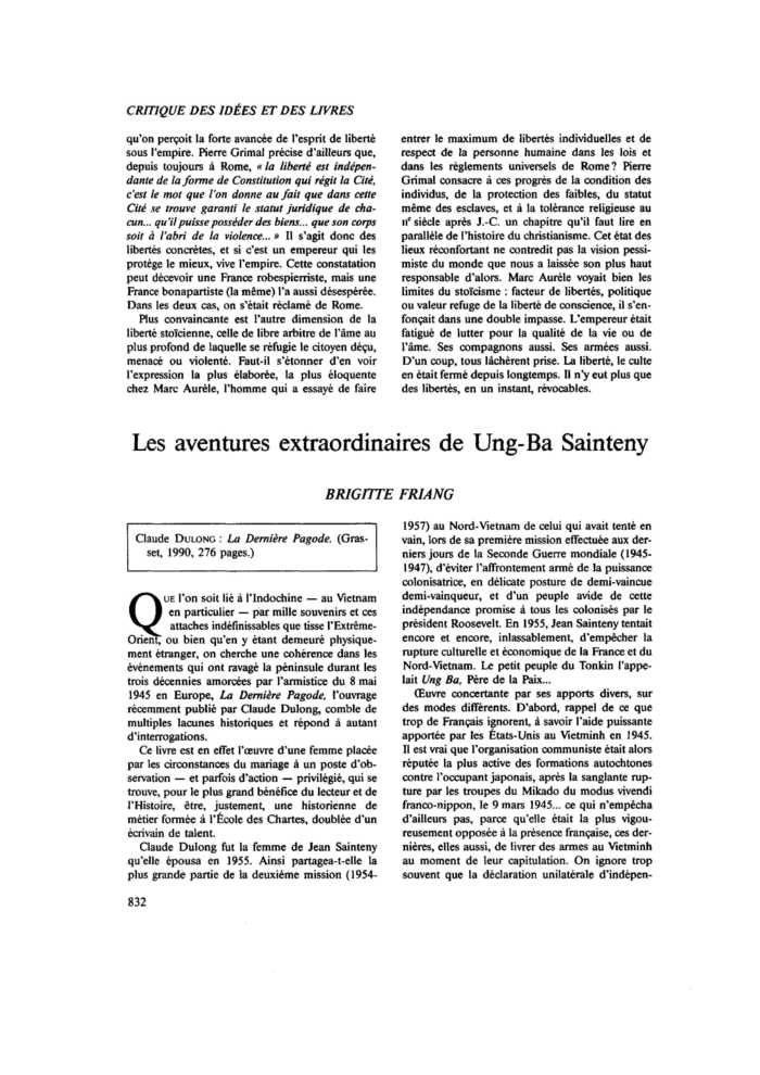 Les aventures extraordinaires de Ung-Ba Sainteny
 – page 1