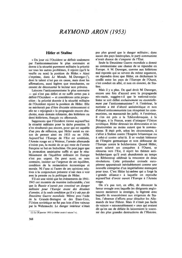 Hitler et Staline
 – page 1