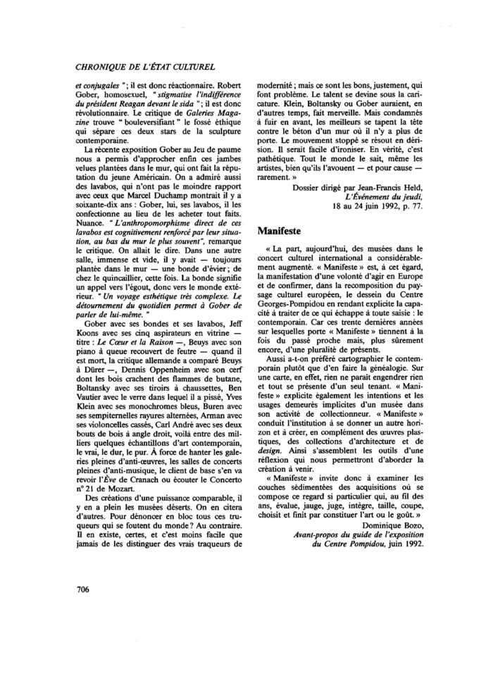 V. Dernière heure
 – page 1