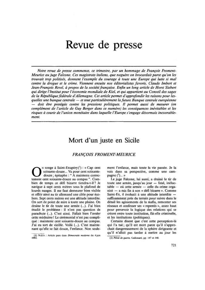 Mort d’un juste en Sicile
 – page 1
