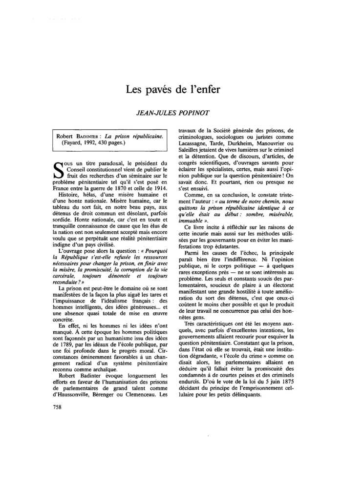 Les pavés de l’enfer
 – page 1