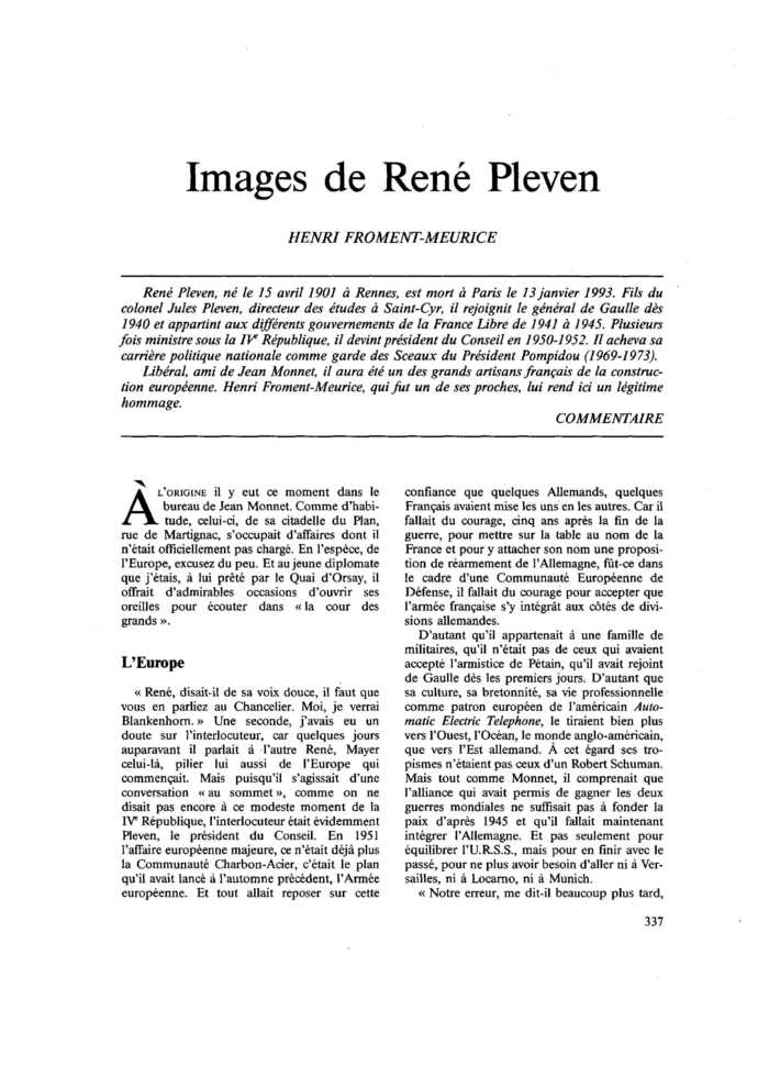 Images de René Pleven
 – page 1