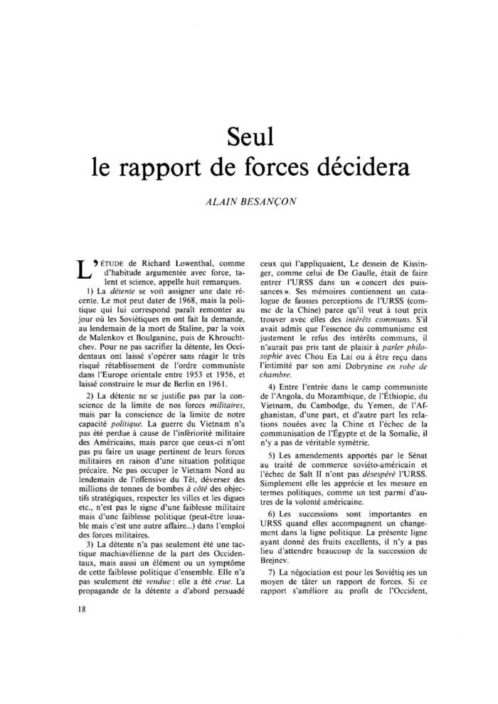 Seul le rapport de forces décidera
 – page 1