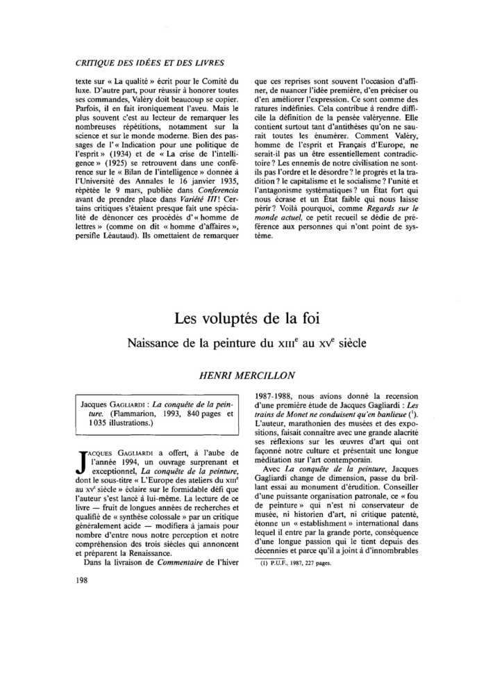Les voluptés de la foi
 – page 1