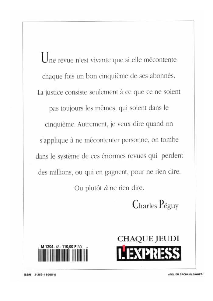 UNE REVUE N’EST…
 – page 1