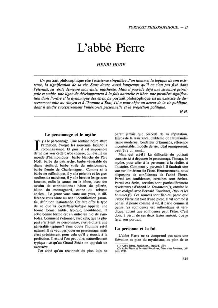 L’abbé Pierre
 – page 1