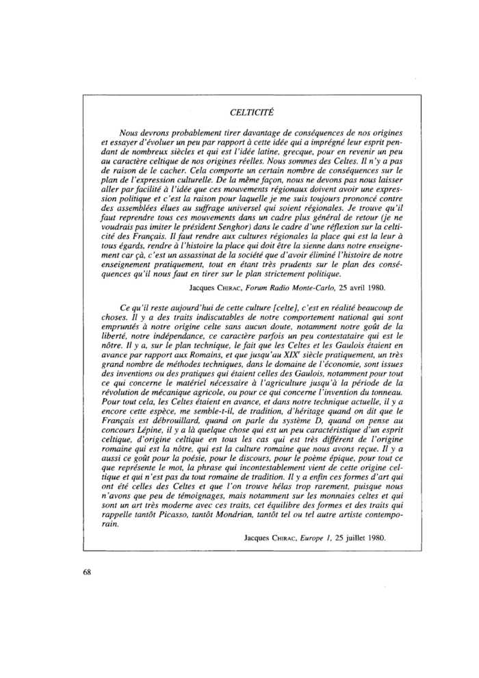 CELTICITÉ
 – page 1