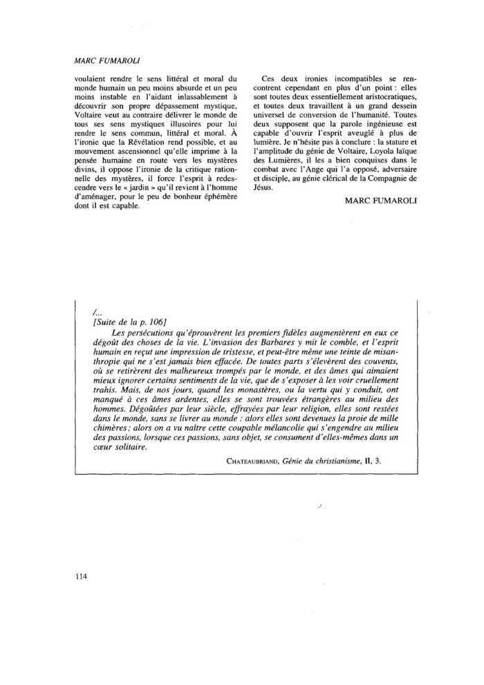 DU VAGUE DES PASSIONS (suite)
 – page 1