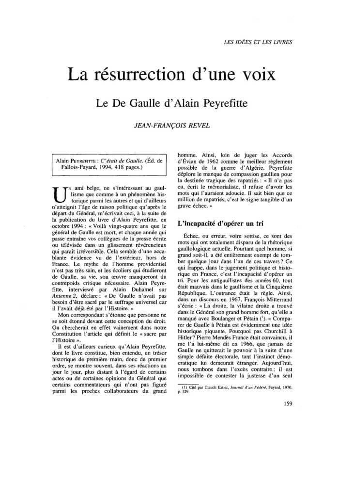 La résurrection d’une voix
 – page 1