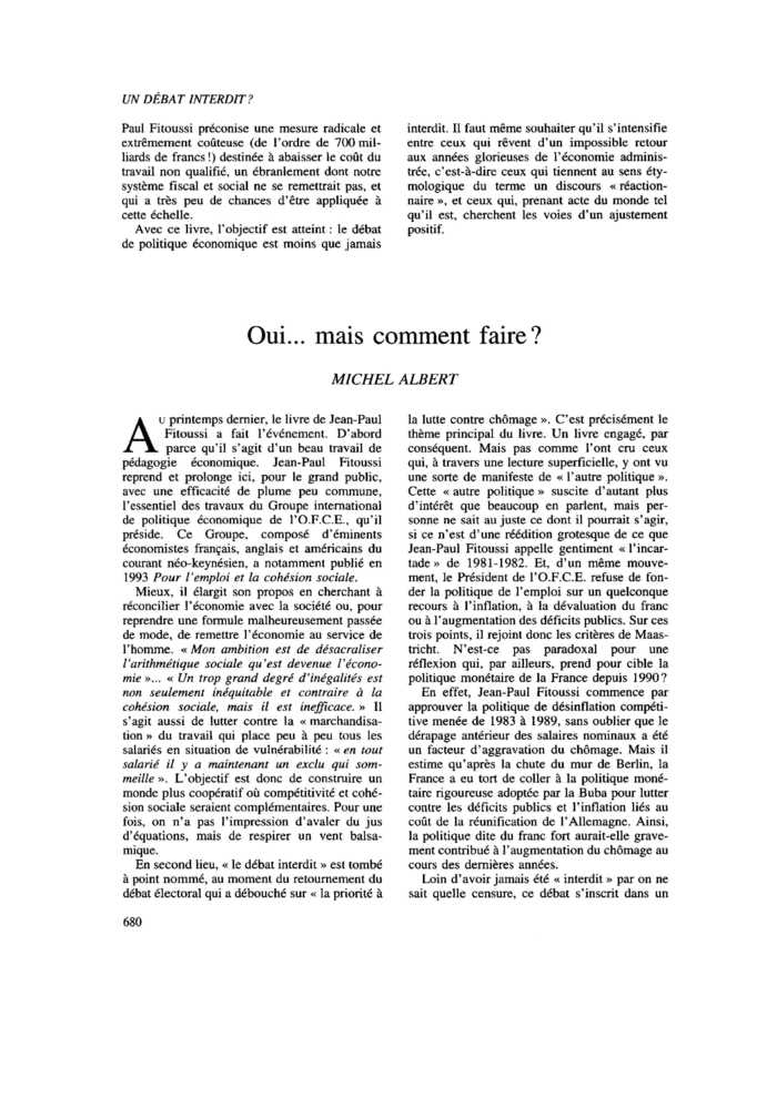 Oui… mais comment faire ?
 – page 1