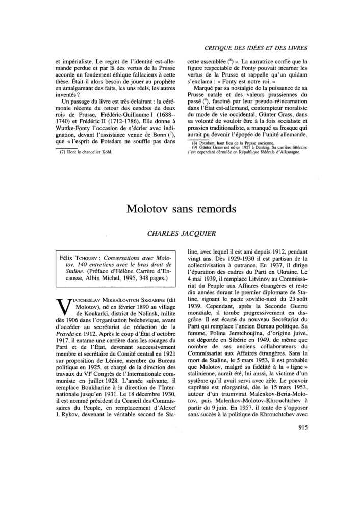Molotov sans remords
 – page 1