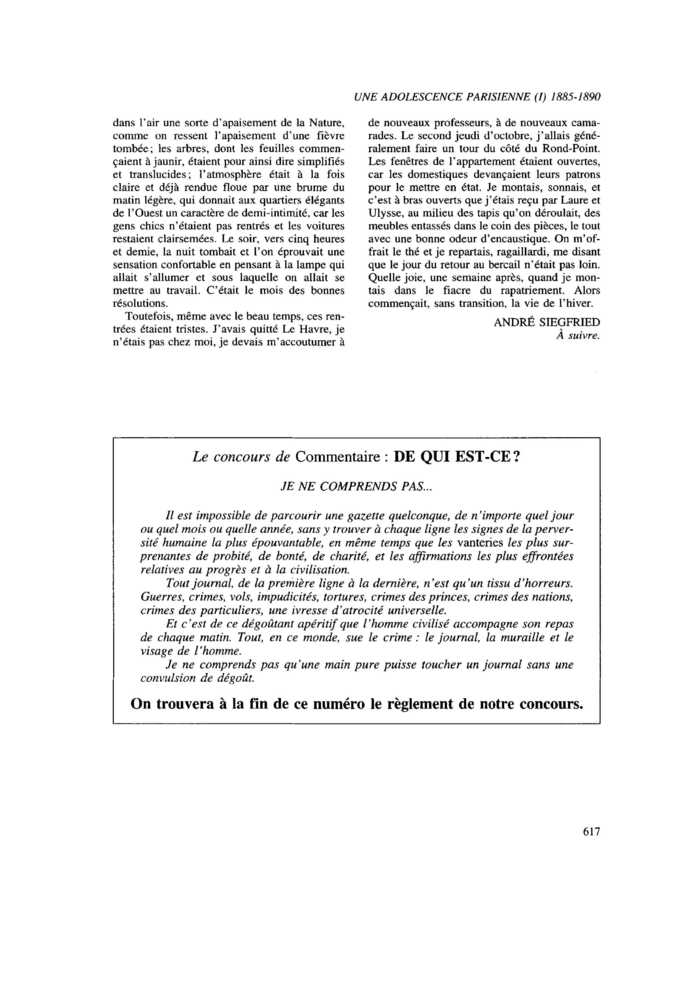 JE NE COMPRENDS PAS…
 – page 1