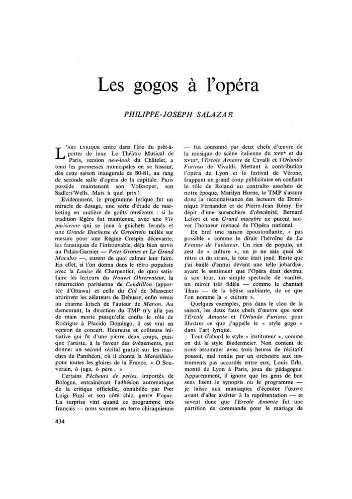 Les gogos à l’opéra
 – page 1