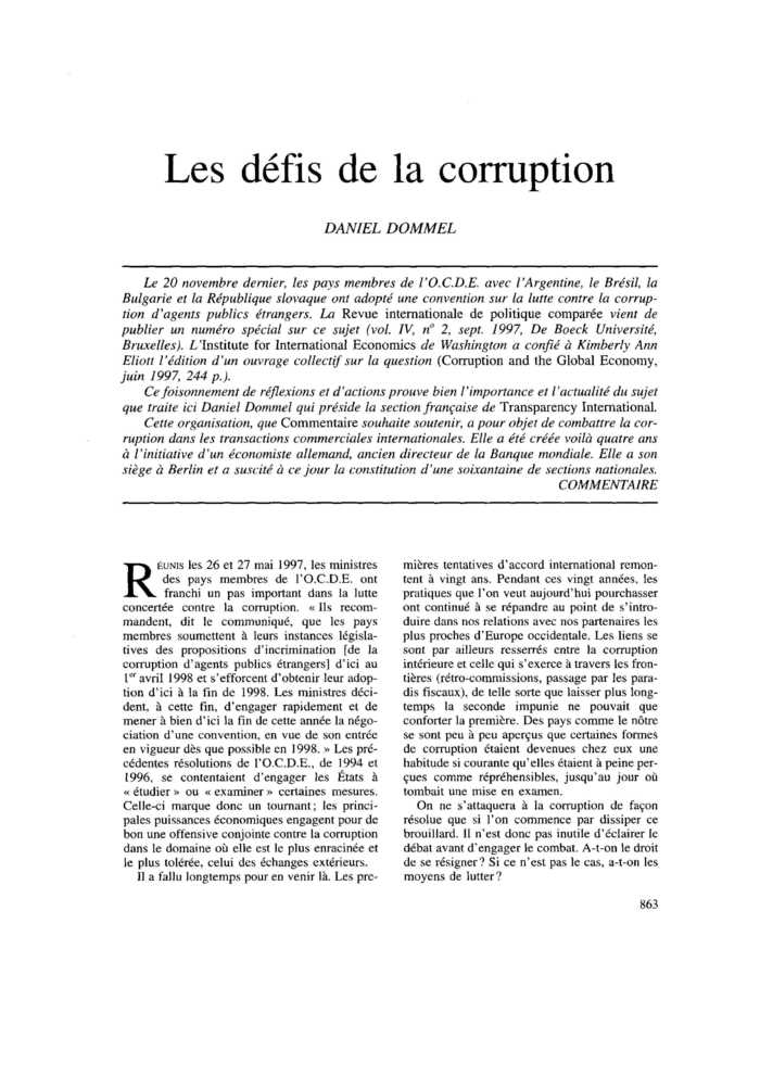 COMMENTAIRE
 – page 1