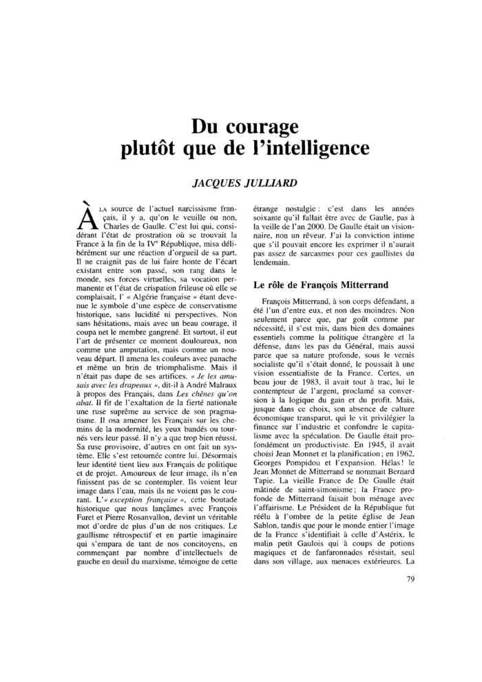 Du courage plutôt que <br />de l’intelligence
 – page 1
