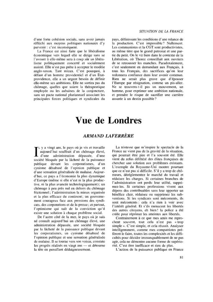 Vue de Londres
 – page 1