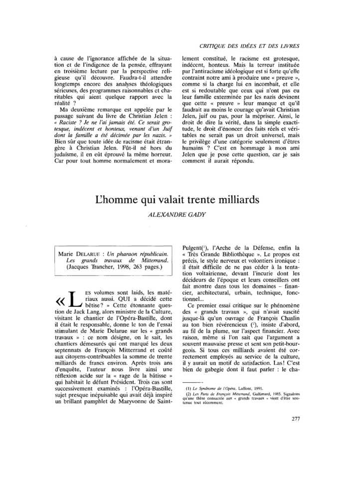 L’homme qui valait trente milliards
 – page 1
