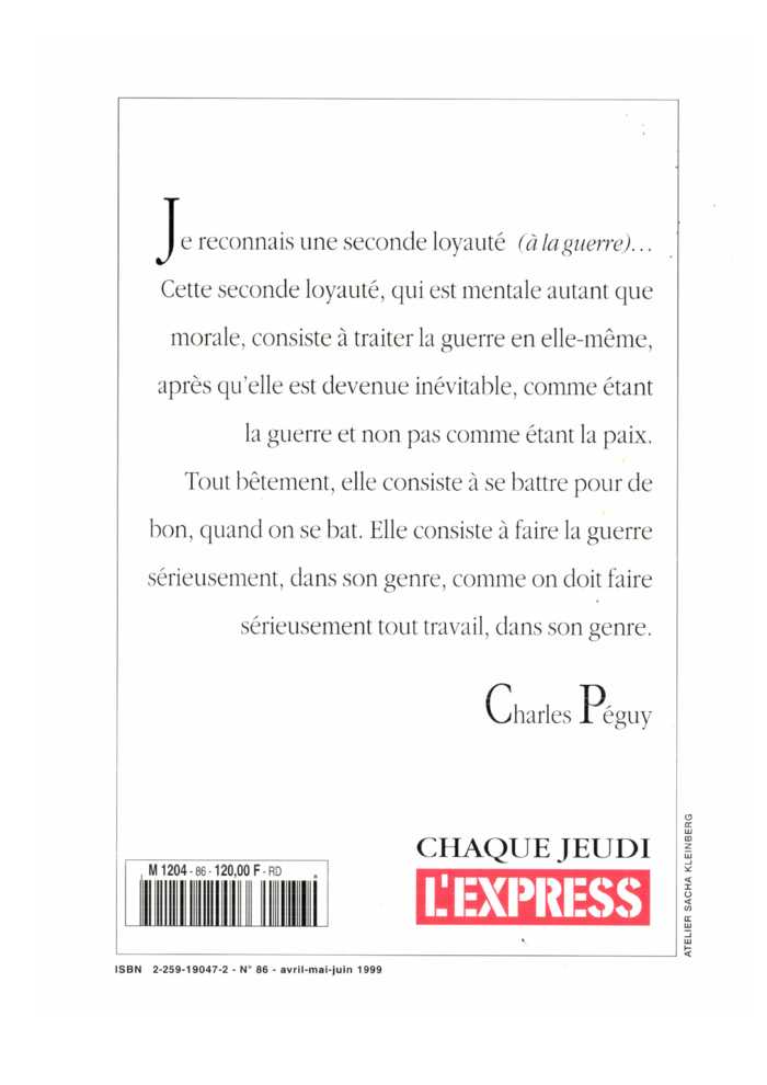 JE RECONNAIS UNE…
 – page 1