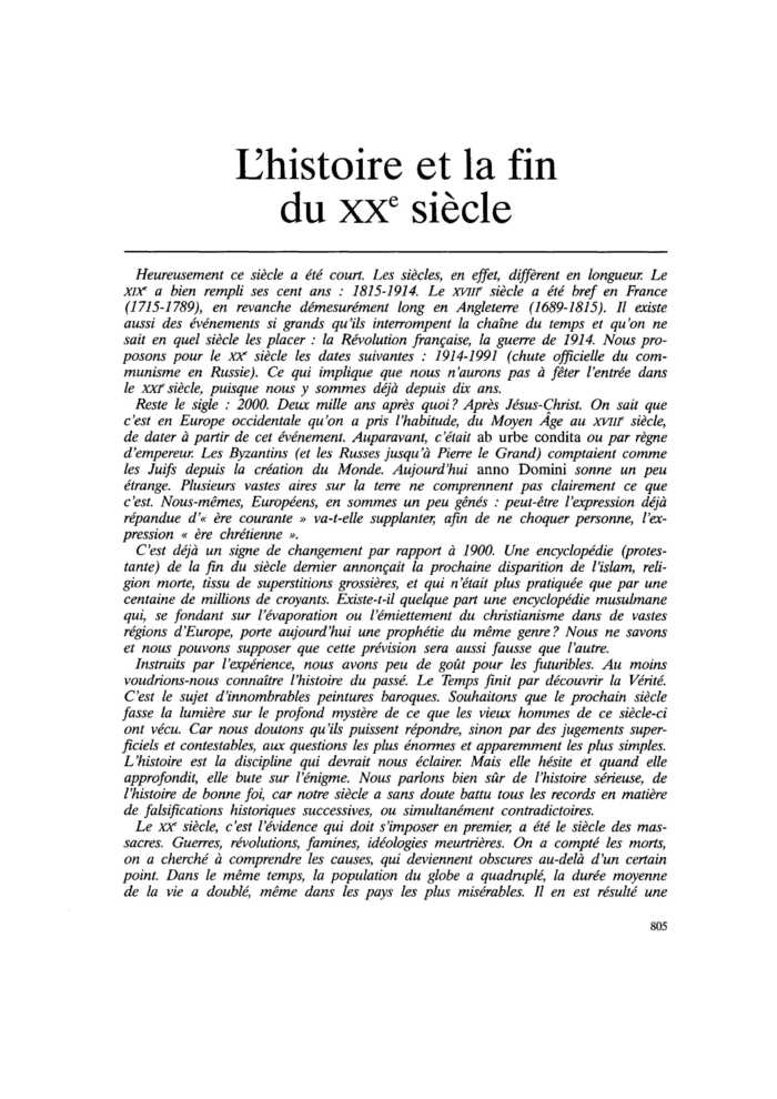 Protestantisme et capitalisme. Bilan d’une controverse
 – page 1