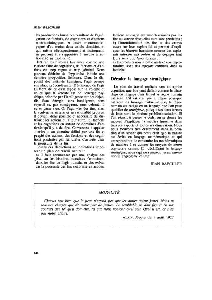 MORALITÉ
 – page 1