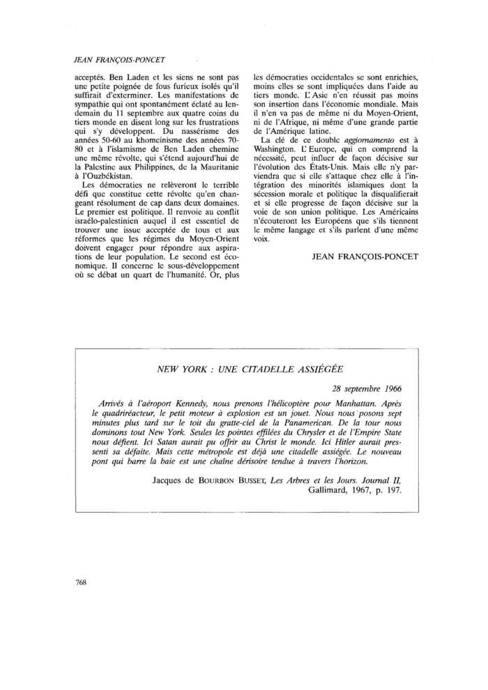 NEW YORK : UNE CITADELLE ASSIÉGÉE
 – page 1