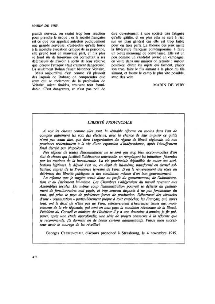 LIBERTÉ PROVINCIALE
 – page 1