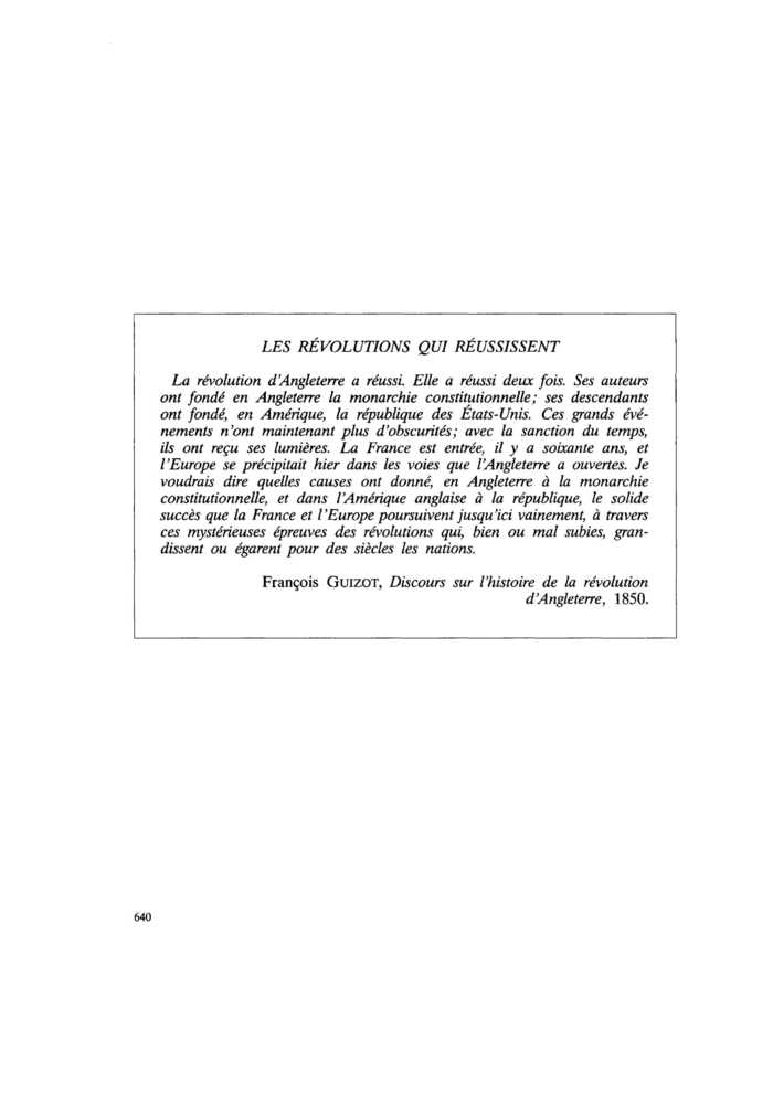 LES RÉVOLUTIONS QUI RÉUSSISSENT
 – page 1