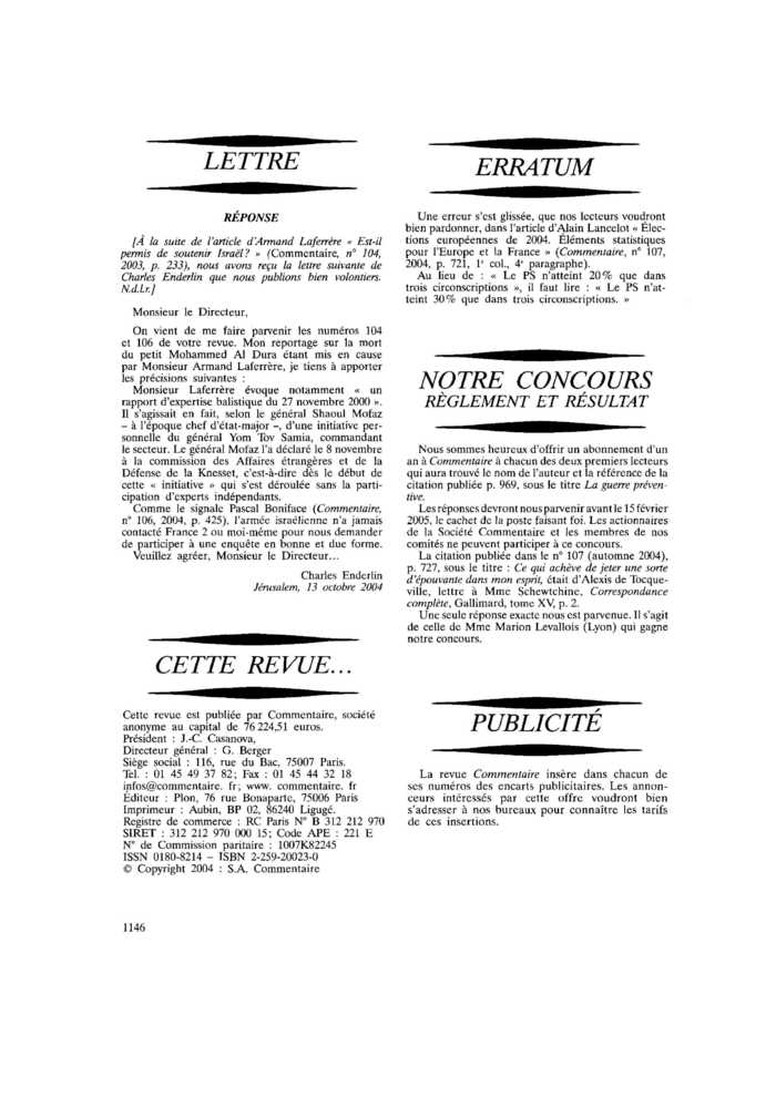 RÉPONSE
 – page 1