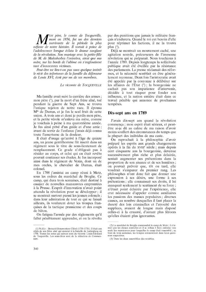 Épisodes de la Terreur. Souvenirs inédits (I)
 – page 1