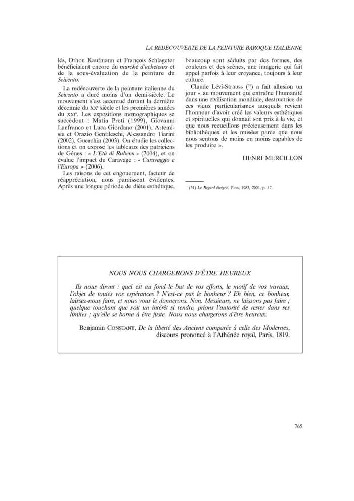 NOUS NOUS CHARGERONS D’ÊTRE HEUREUX
 – page 1