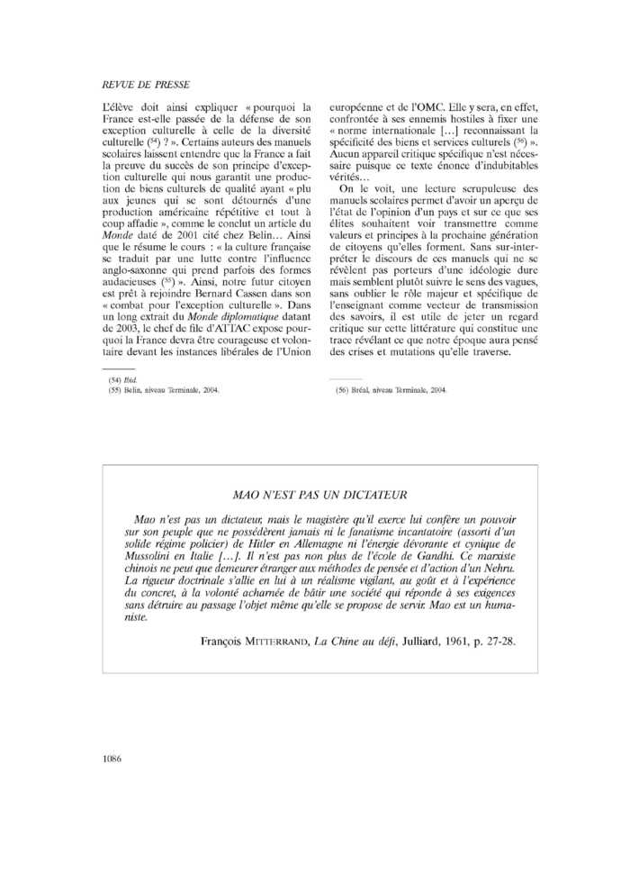 MAO N’EST PAS UN DICTATEUR
 – page 1