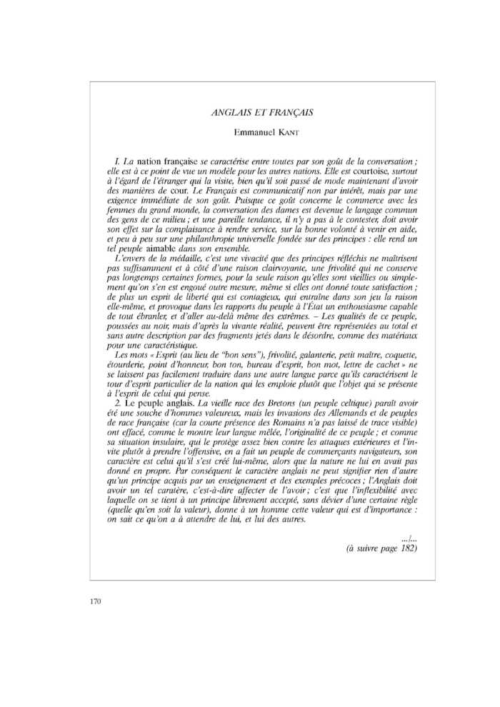 ANGLAIS ET FRANÇAIS
 – page 1