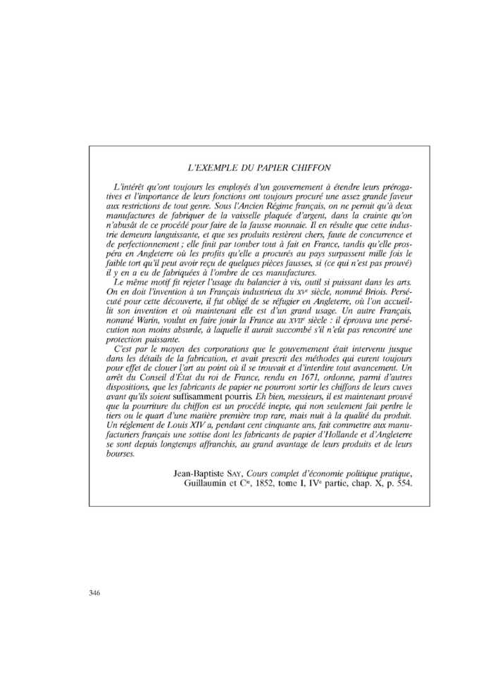 L’EXEMPLE DU PAPIER CHIFFON
 – page 1