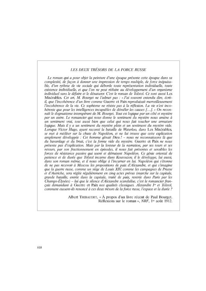 LES DEUX TRÉSORS DE LA FORCE RUSSE
 – page 1